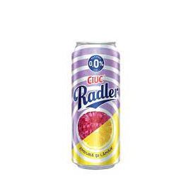 CIUC RADLER ZMEURA SI LAMAIE 500 ML BERE FARA ALCOOL