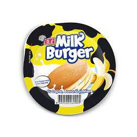 ETI MILK BURGER CU LAPTE, BANANA SI MIERE 35G