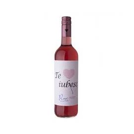 RECAS TE IUBESC DEMIDULCE ROZE 750 ML