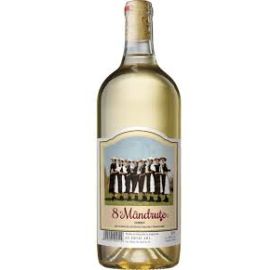 JIDVEI 8 MANDRUTE  VIN ALB DEMISEC 1L