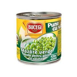 BUCEGI MAZARE VERDE BOABE PENTRU GATIT 420 G