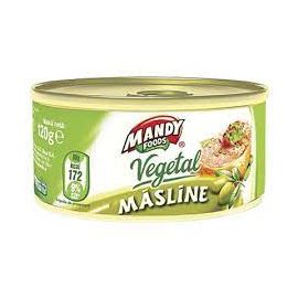 MANDY FOODS PATE VEGETAL MASLINE 120G