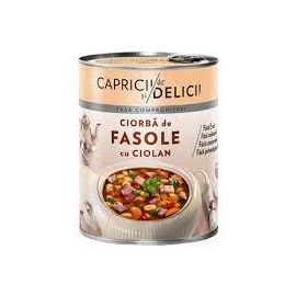 CAPRICII SI DELICII CIORBA DE FASOLE CU CIOLAN 400 G