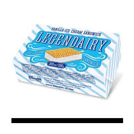 LEGENDAIRY ICE CREAM SANDWICH VANILLA 100G