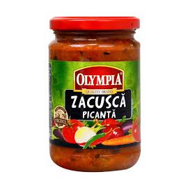 OLYMPIA ZACUSCA PICANTA CU VINETE,ARDEI CAPIA 300G