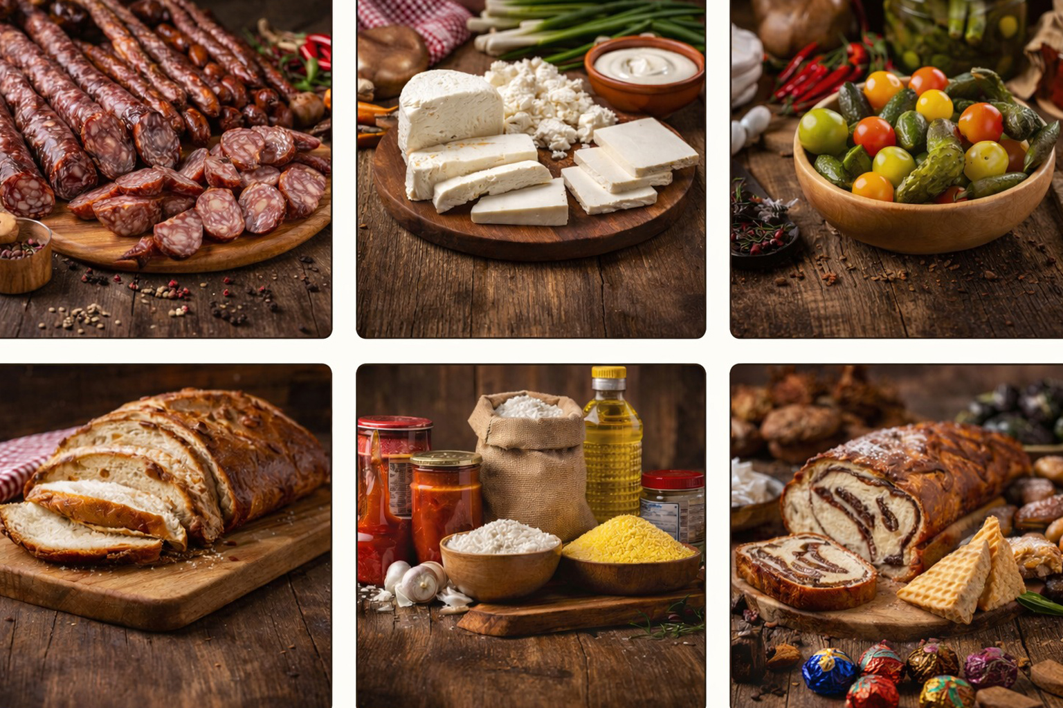 Produse românești de cămară
